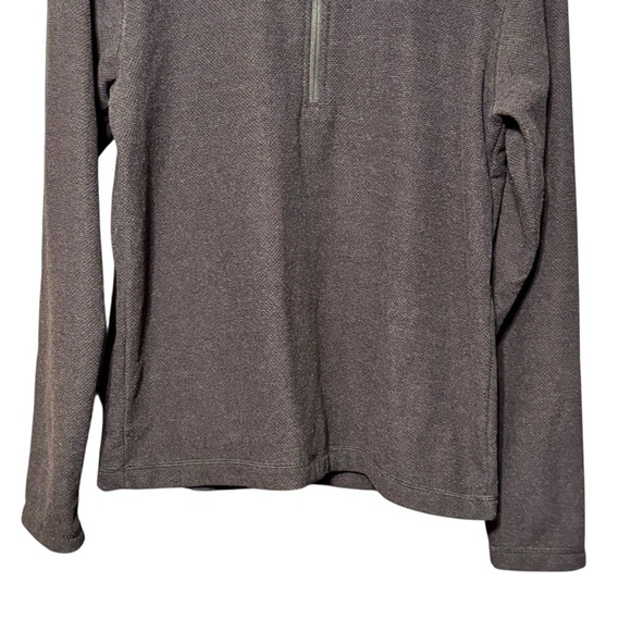 The North Face Men's Cap Rock 1/4 Zip Pullover Black Athleisure Sweatshirt - Picture 7 of 11